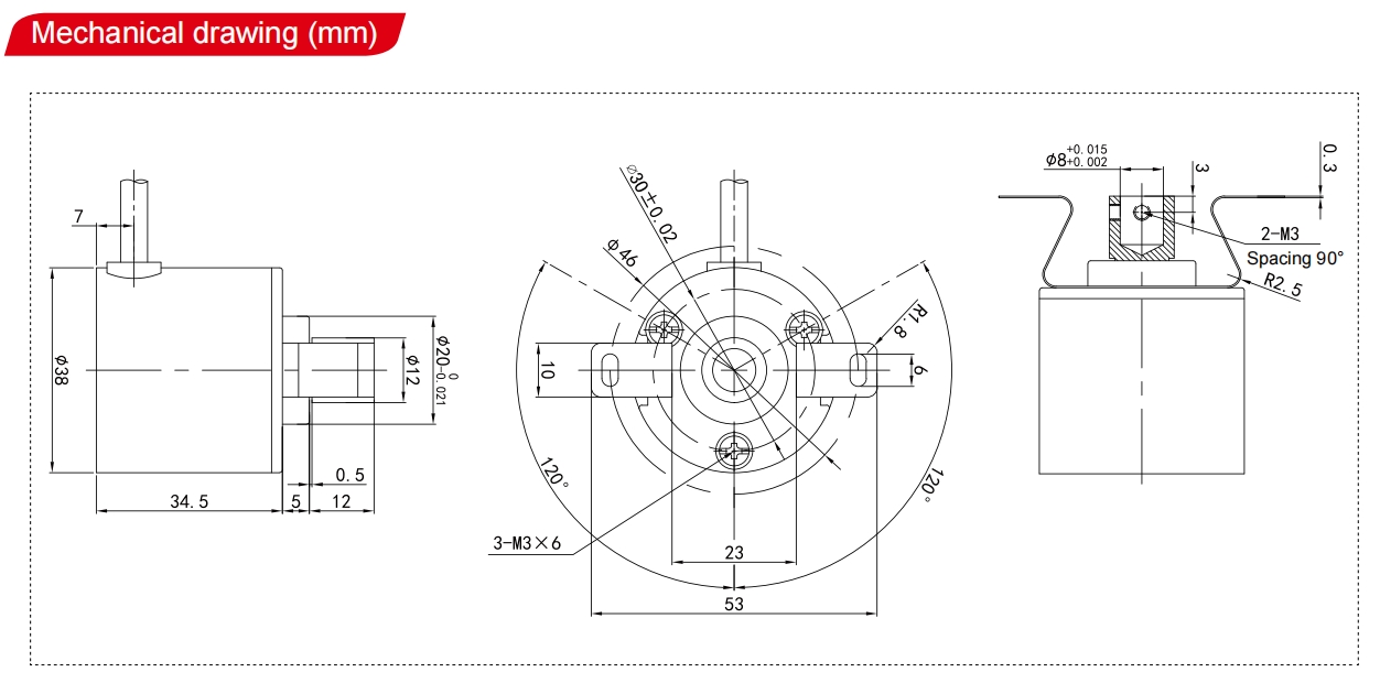 GOH38A02 Incremental Rotary Encoder