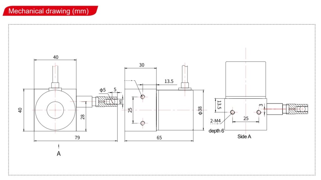 LX40S Draw Wire Encoder