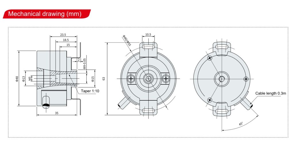 GLT48 Incremental Rotary Encoder