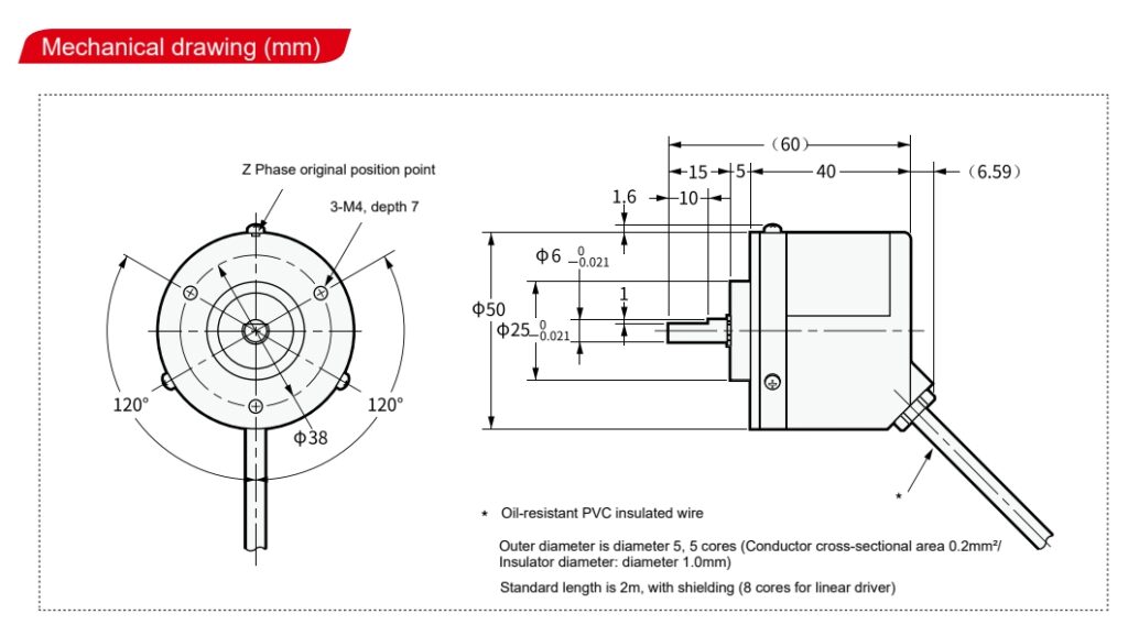 GOS5006B Incremental Rotary Encoder