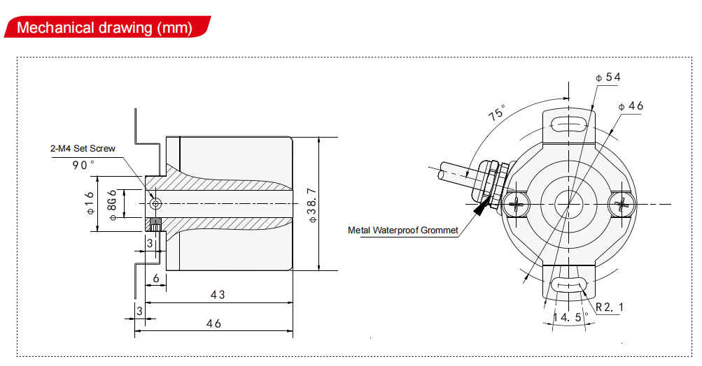 GLT38B Incremental Rotary Encoder