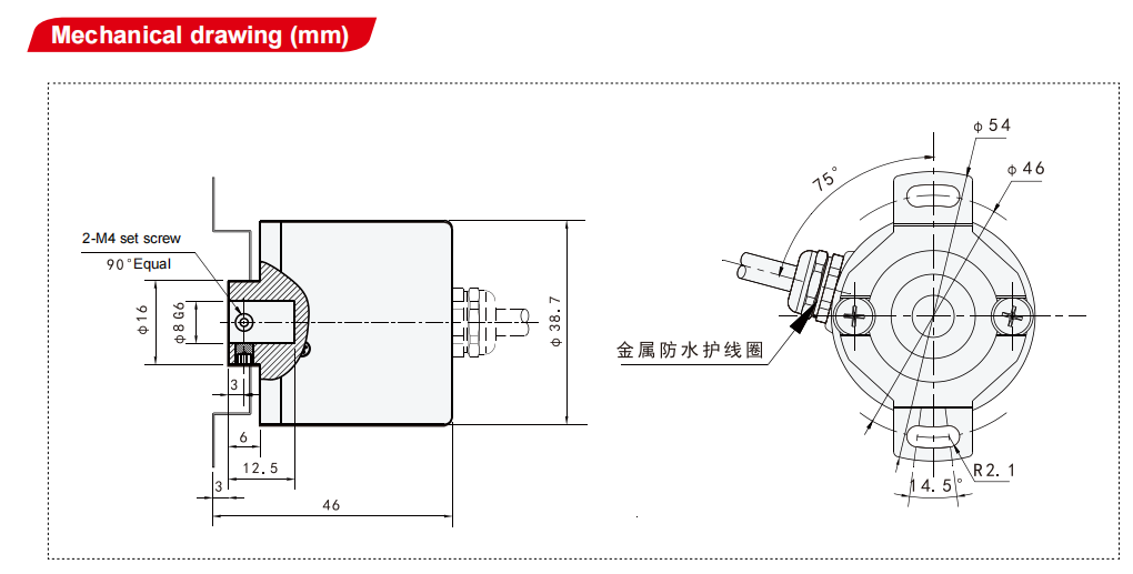 GOH38A01 Incremental Rotary Encoder